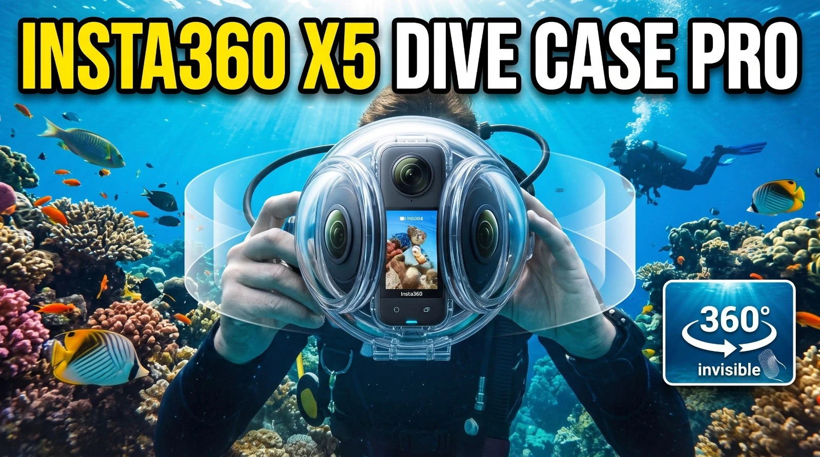Insta360 X5 Invisible Dive Case Pro: waarom je hem niet door een generieke vervangt