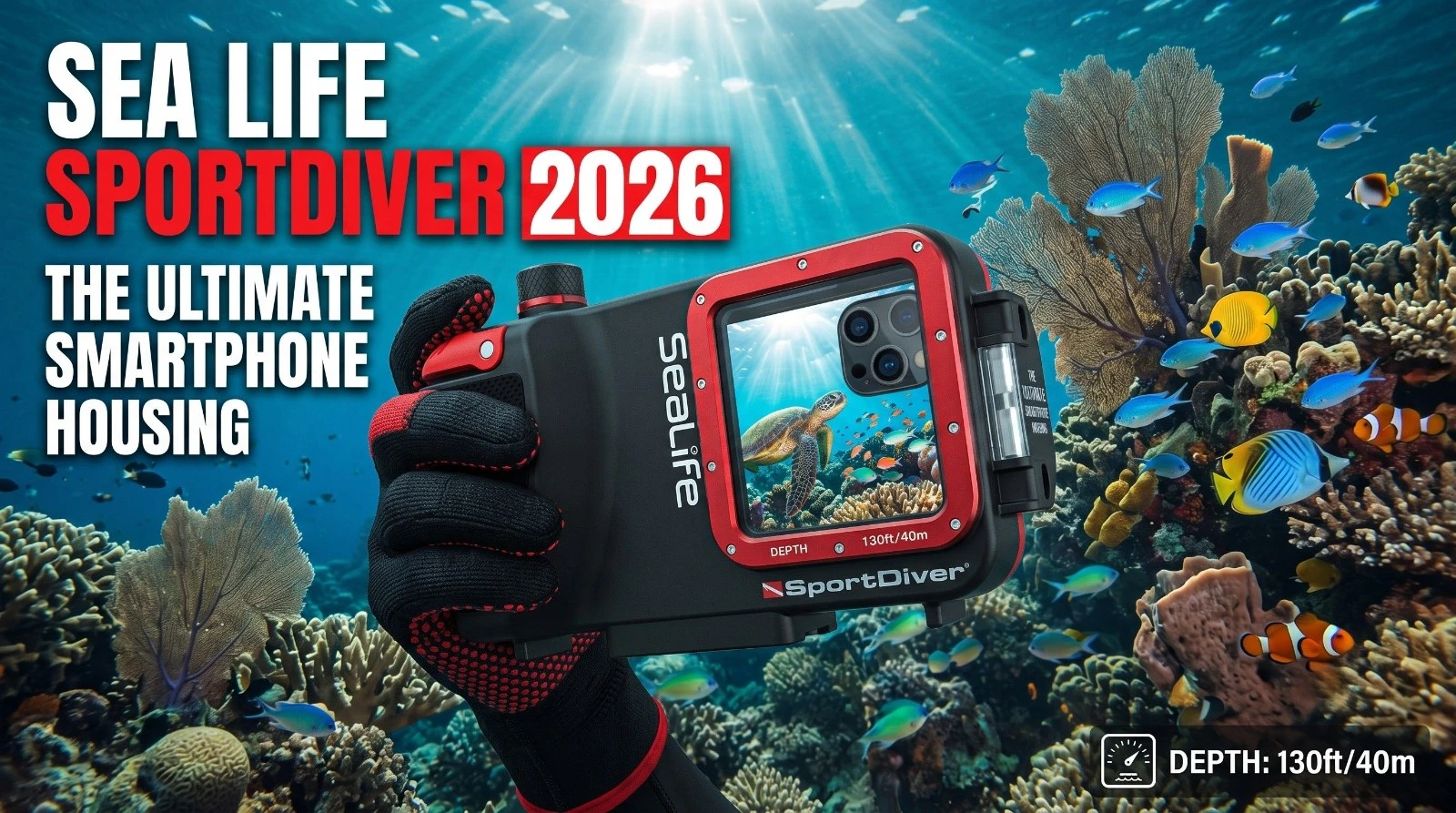 SeaLife SportDiver 2026: Wat er echt veranderd is aan de behuizing