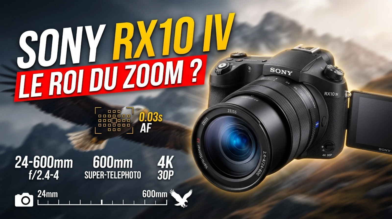 Sony RX10 V: de bridge met 1-inch sensor die terugkeert na 9 jaar afwezigheid