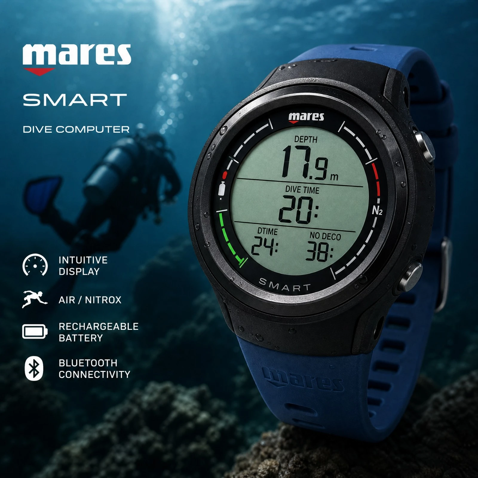 Test van de Mares Smart: Het horloge met computerfuncties dat zich richt op het essentiële.