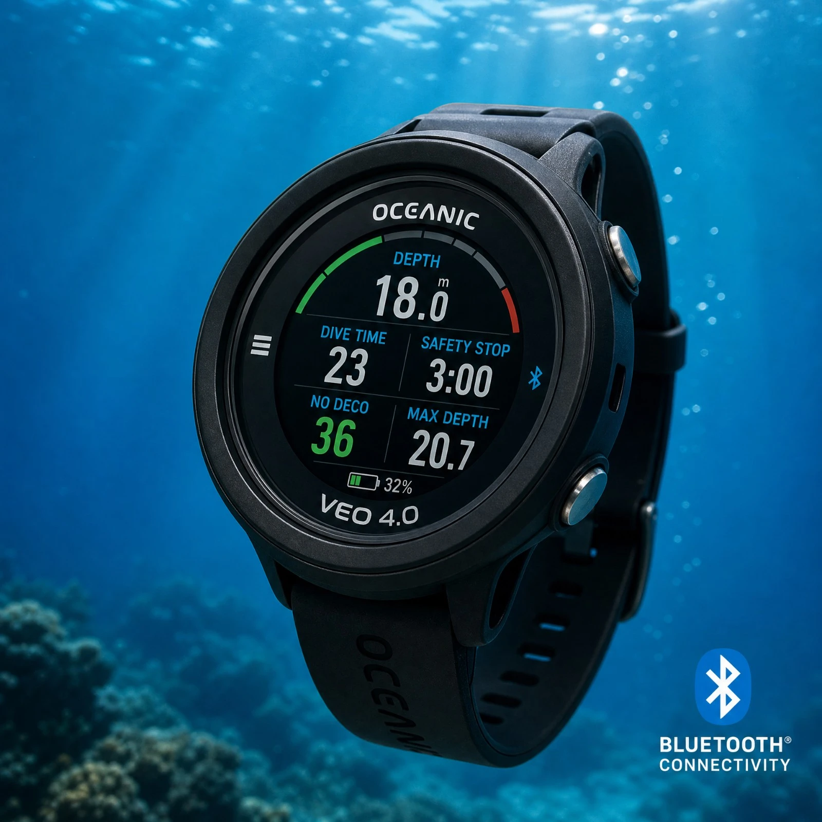 Oceanic VEO 4.0 Test: The choice of a dual algorithm.