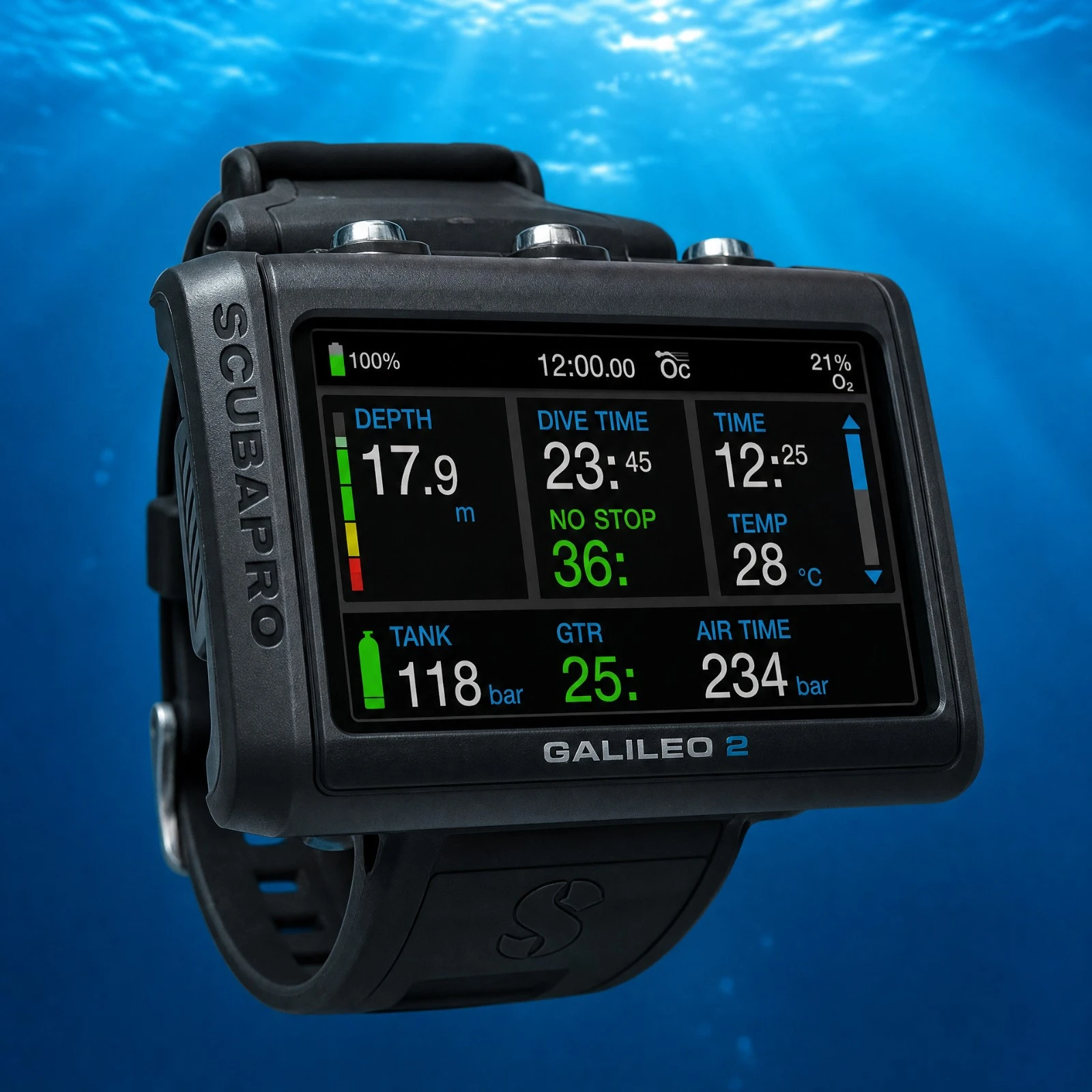 Scubapro Galileo 2 (G2) Test: The Color Screen Serving Committed Diving