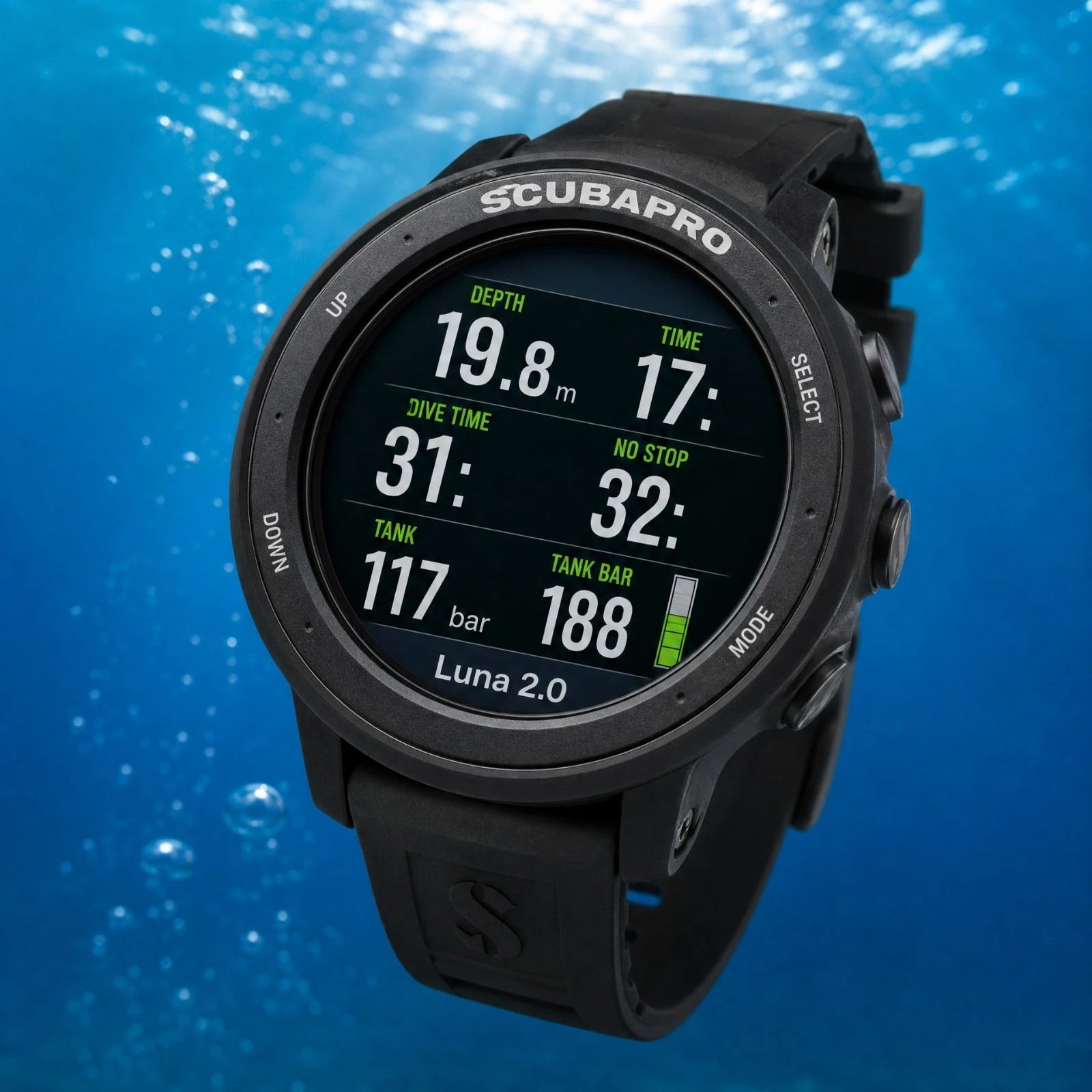 Scubapro Luna 2.0 AI dive computer review: Absolute readability for recreational divers.
