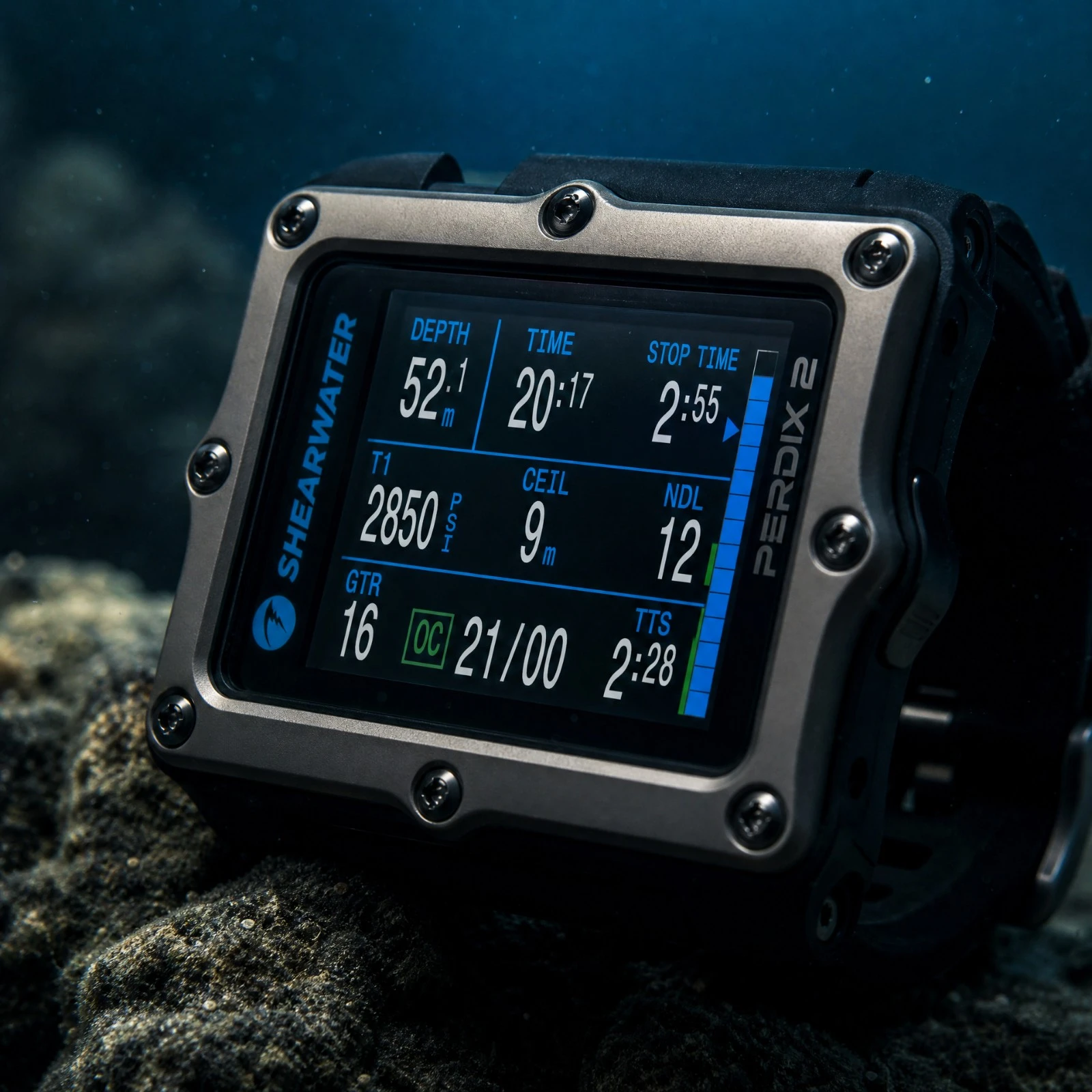 Shearwater Perdix 2 Test: The ultimate computer for technical diving.
