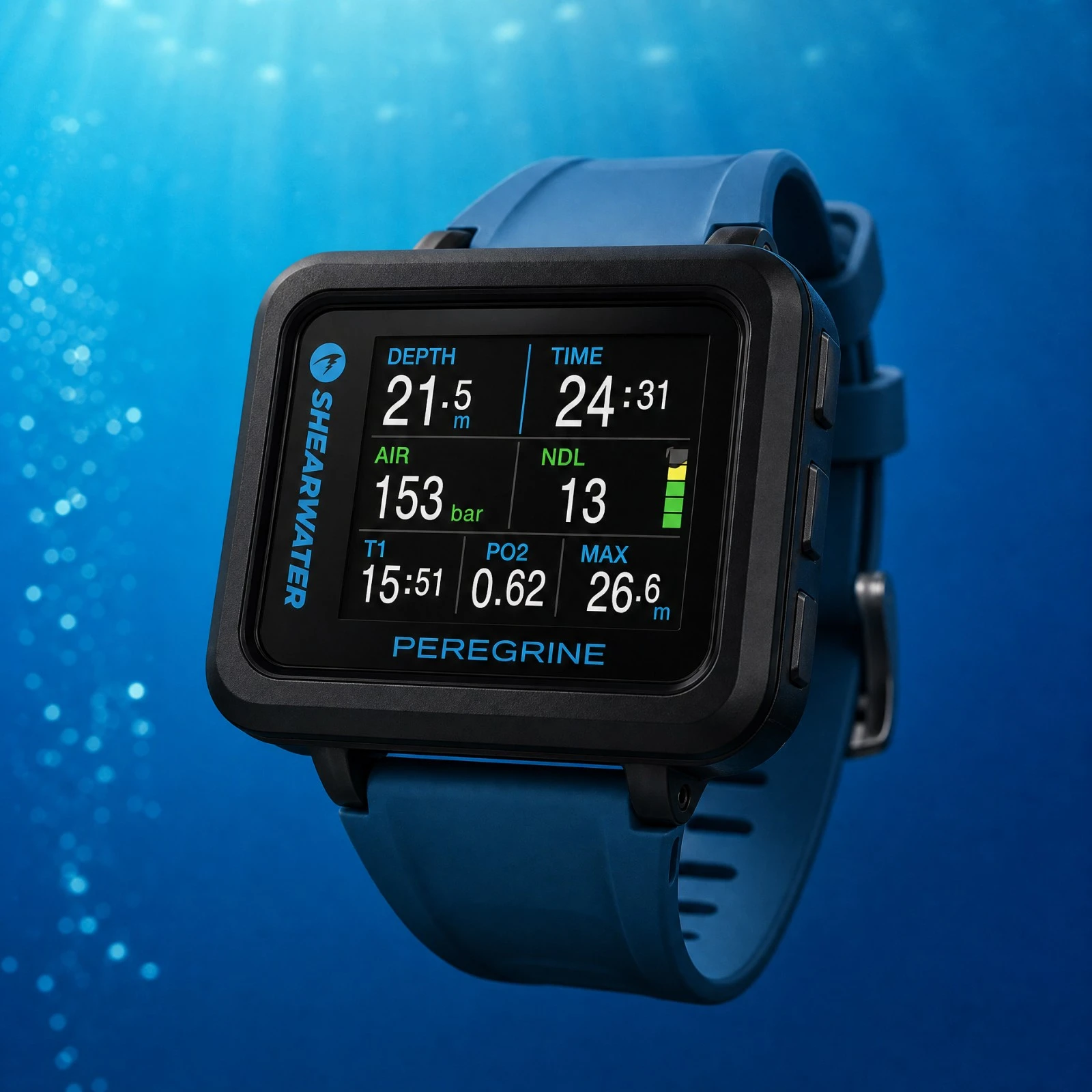 Test van de Shearwater Peregrine: De referentie voor duikcomputers voor recreatief gebruik?