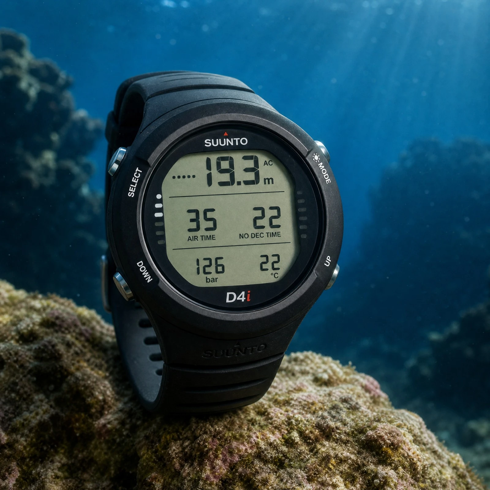 Review of the Suunto D4i Novo: The dive watch for leisure diving and freediving.