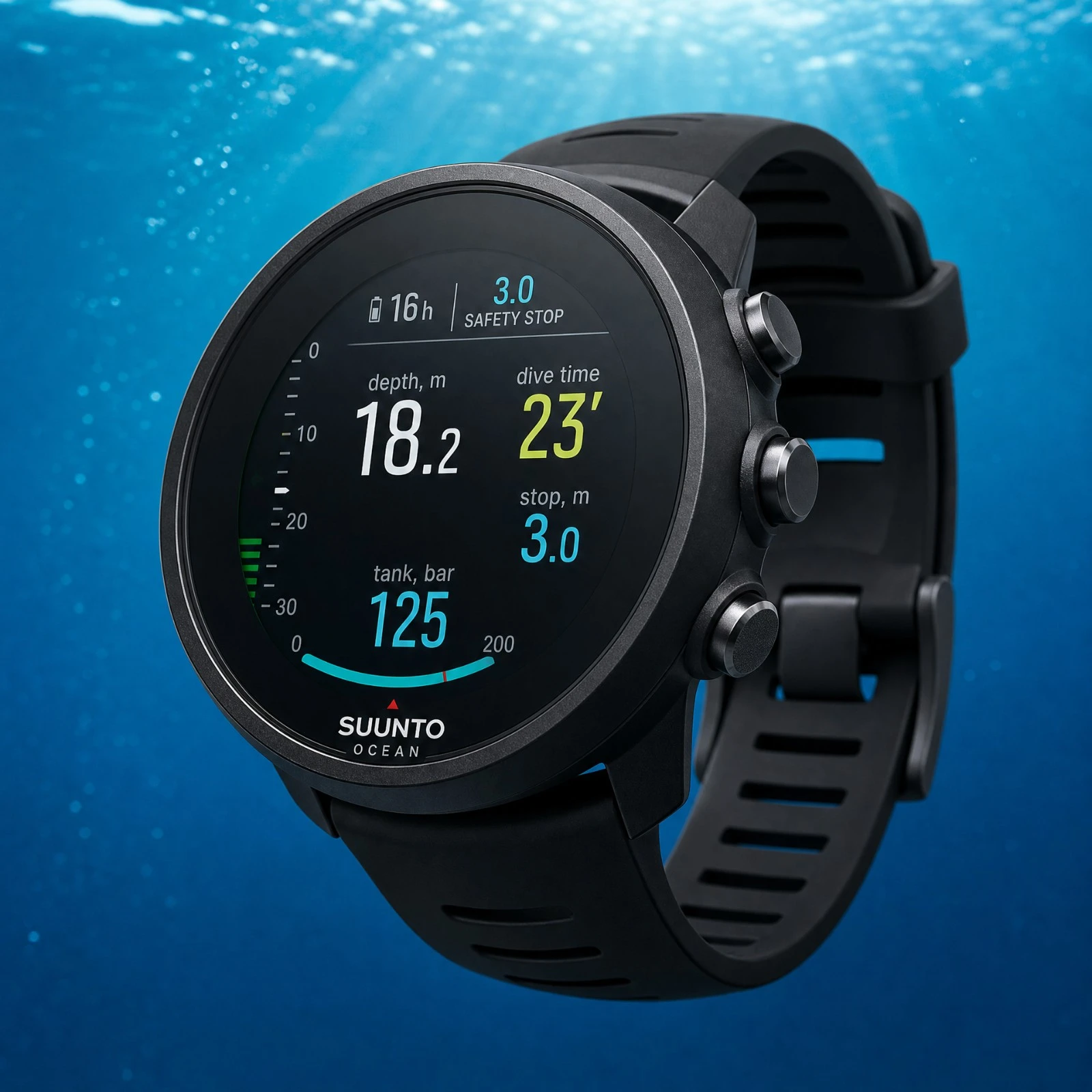 Test van de Suunto Ocean: Het ultieme outdoorhorloge onder water?