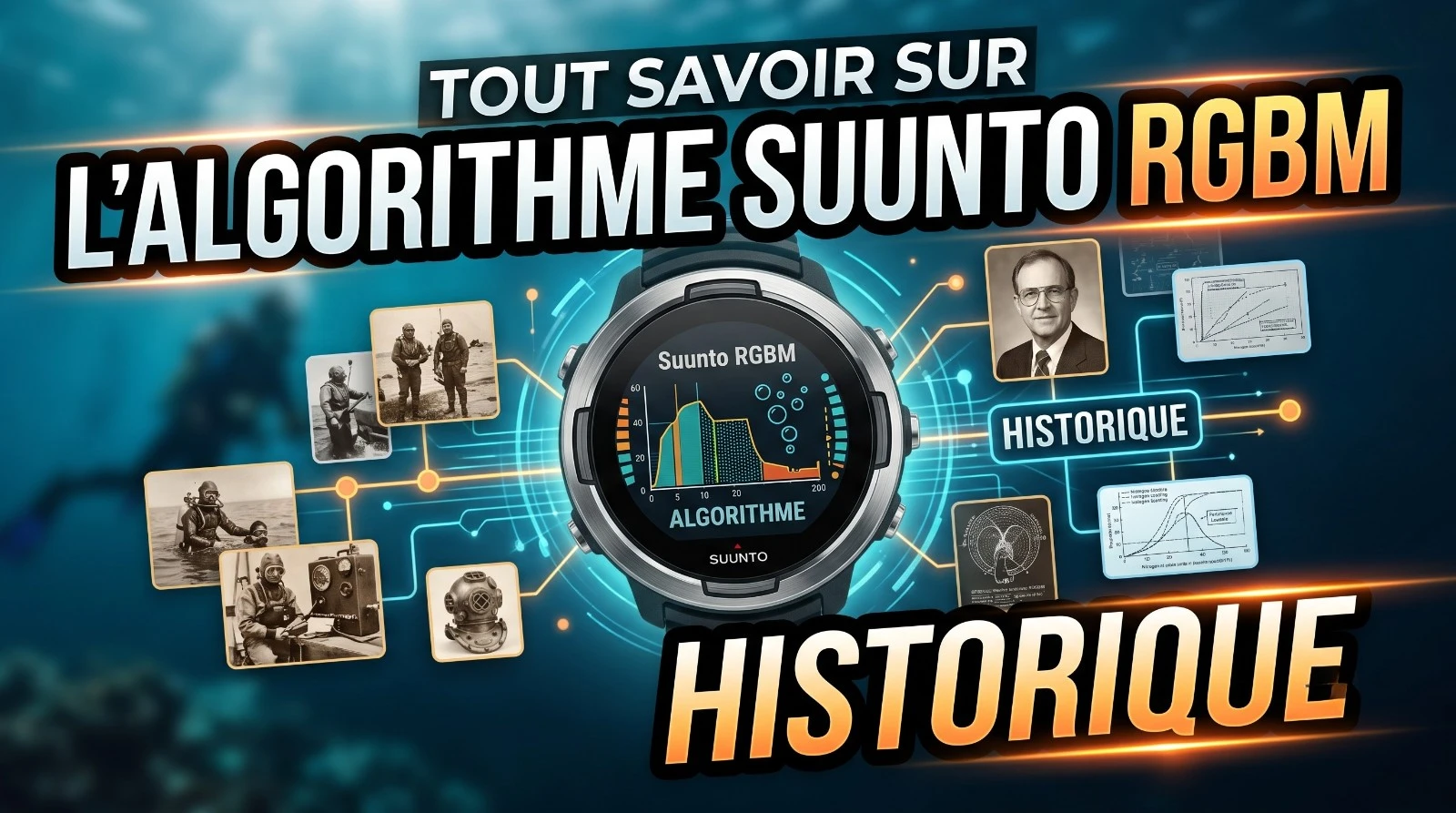 Alles over het historische Suunto RGBM-algoritme: beoordelingen, veiligheid en instellingen.